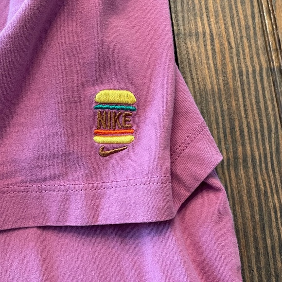 Nike Burger Graphic Tee Purple - Picture 5 of 6